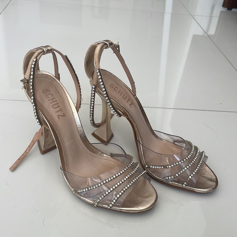 Schutz Rhinestone heels - Picture 3 of 4